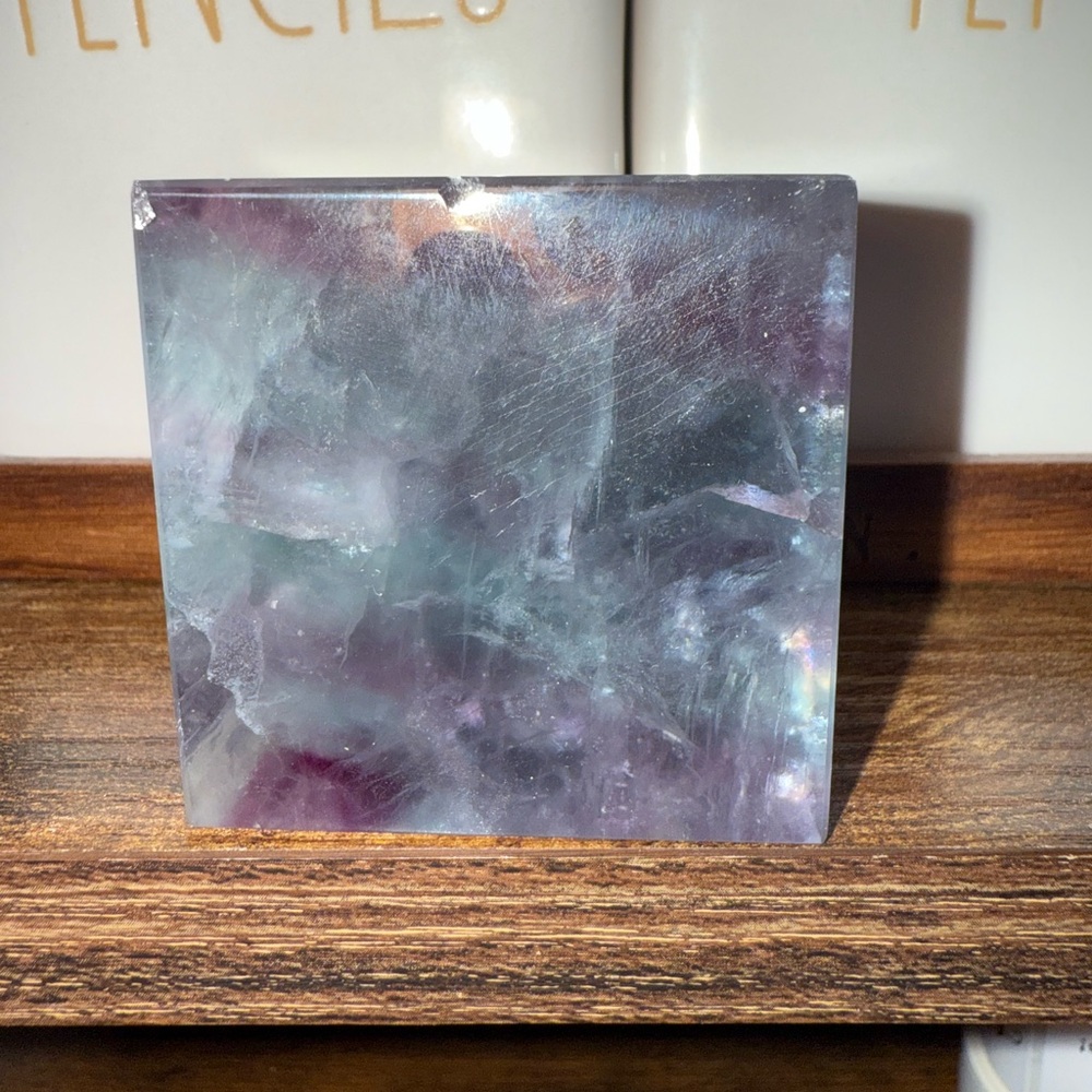 Fluorite cube - Picture 5 of 5